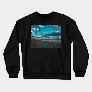 View of Bathurst City, New-Brunswick Canada V4 Crewneck Sweatshirt